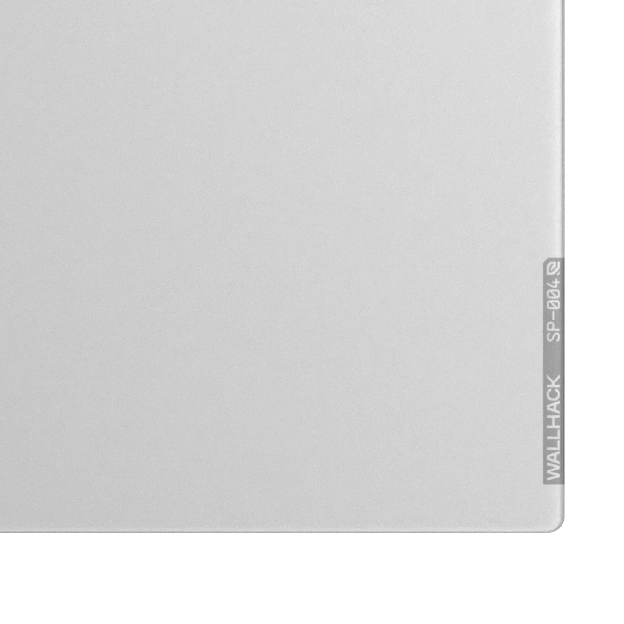 SP-004 White Glass Gaming Mousepad | Wallhack