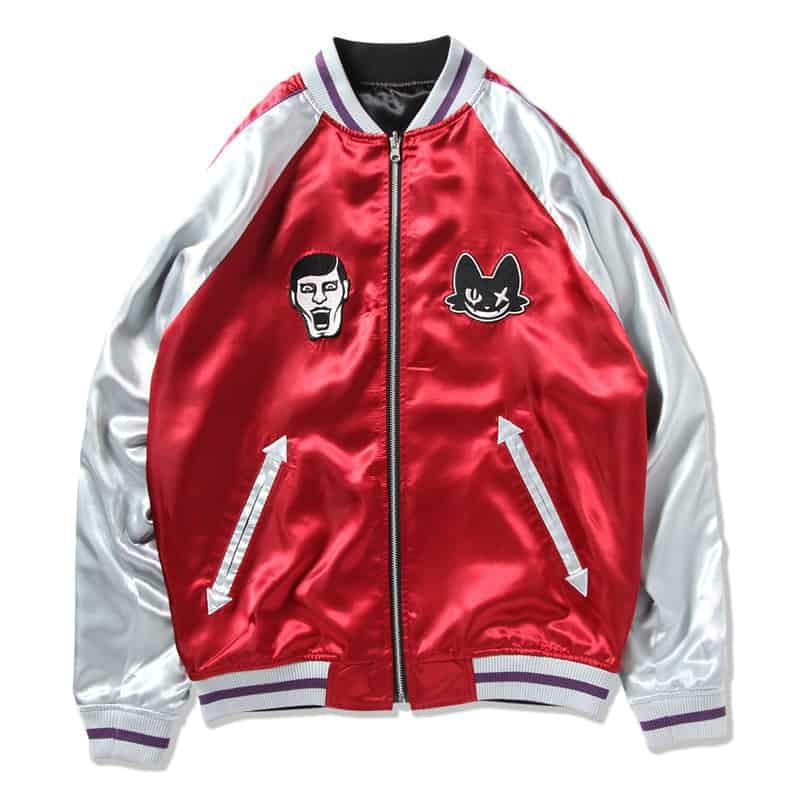 パンクドランカーズ PUNK DRUNKERS [PDS×NONSENSE] 妖怪スカジャン