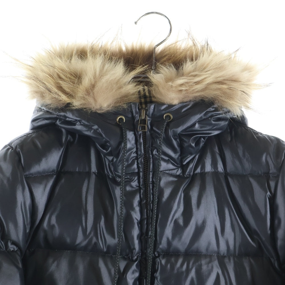 BURBERRY BLUE LABEL(バーバリーブルーレーベル) フーデッドダウン