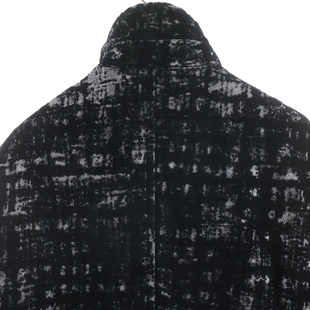 GIORGIO ARMANI(ジョルジオアルマーニ) レザー切替 ベロア ベルベット