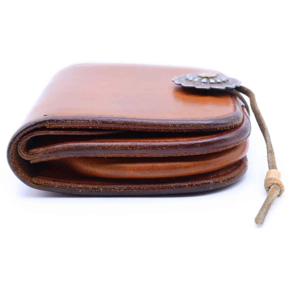 goro's(ゴローズ) K18付きフラワーコンチョ付き 角型小銭入れ 財布