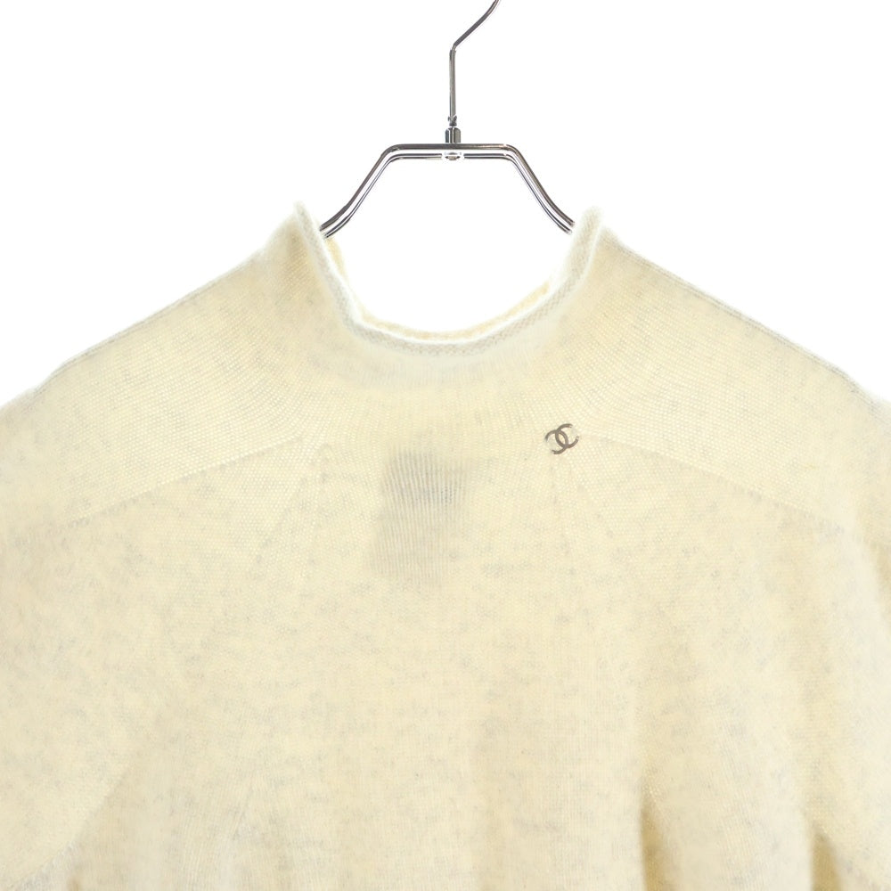 CHANEL(シャネル) 半袖ニット アイボリー カシミヤ P12942V00599