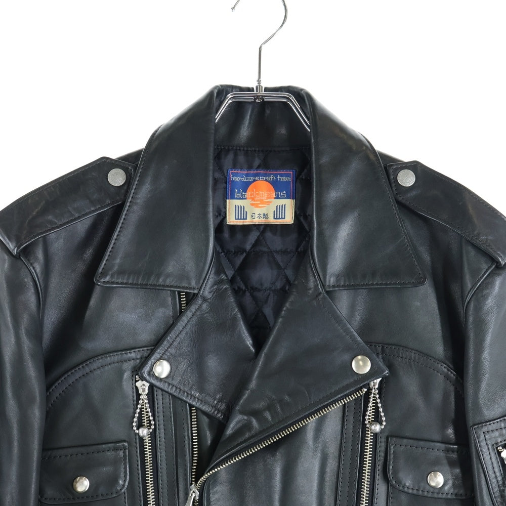BLACK MEANS(ブラックミーンズ) ホースハイドレザーライダース