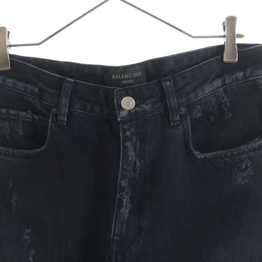 BALENCIAGA(バレンシアガ) 23SS Destroyed Knee Baggy Jeans