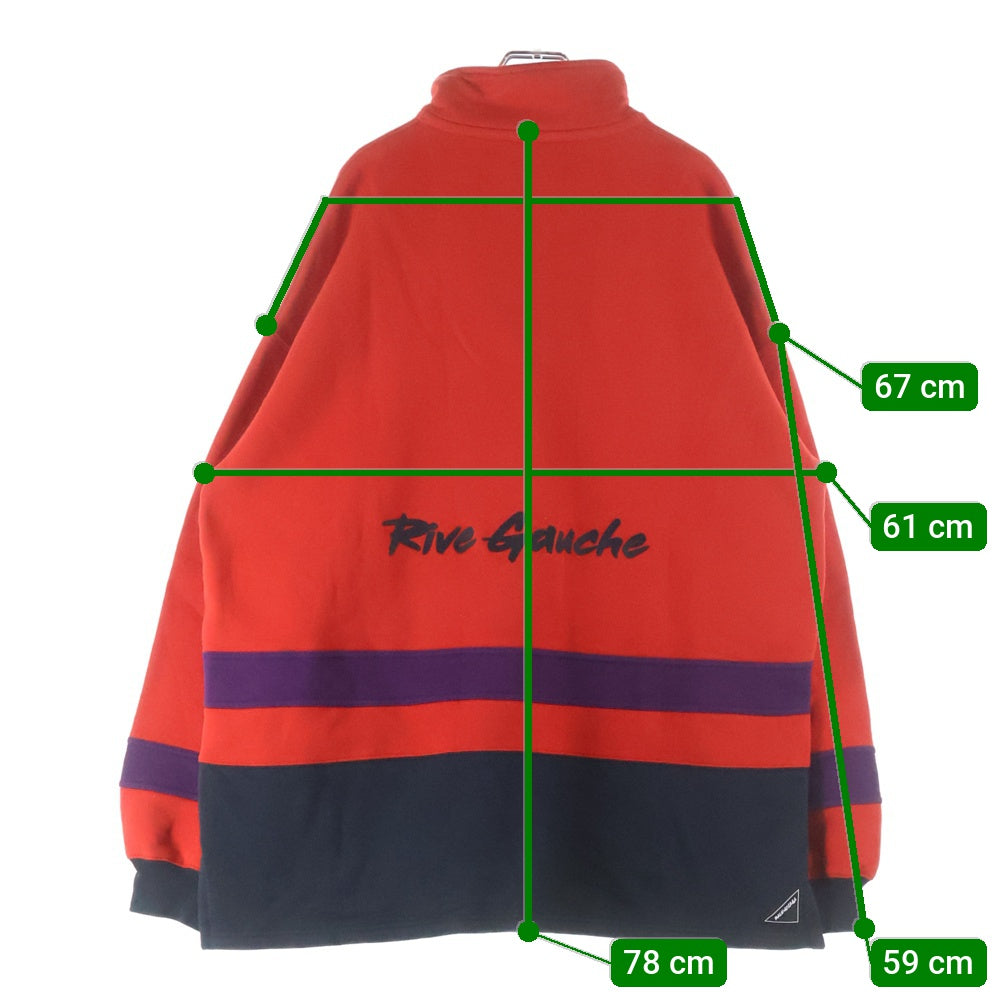 BALENCIAGA(バレンシアガ) 19AW Rive Gauche Half Zip Sweatshirt