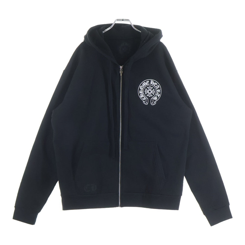 CHROME HEARTS(クロムハーツ) SWTSHRT HD ZIP 大阪限定 バックホース
