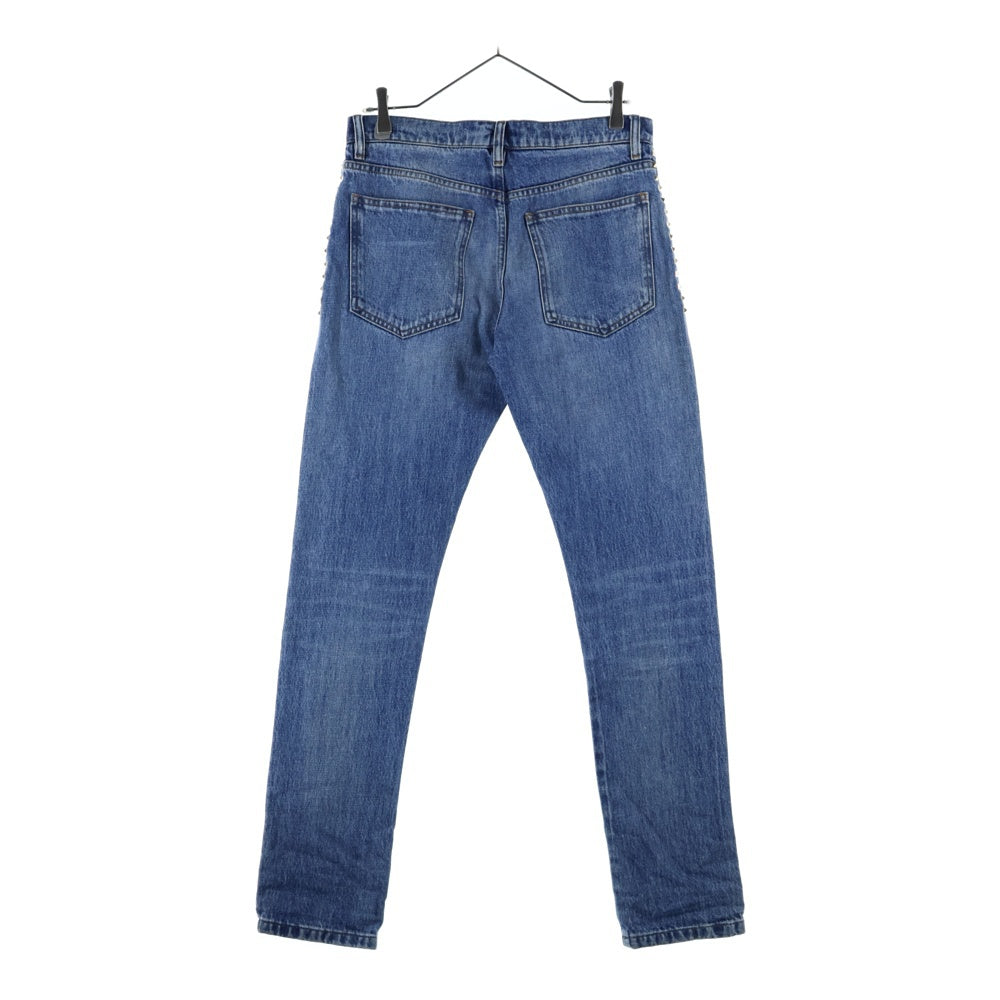 VALENTINO(ヴァレンティノ) サイドスタッズデザイン ストレートデニム