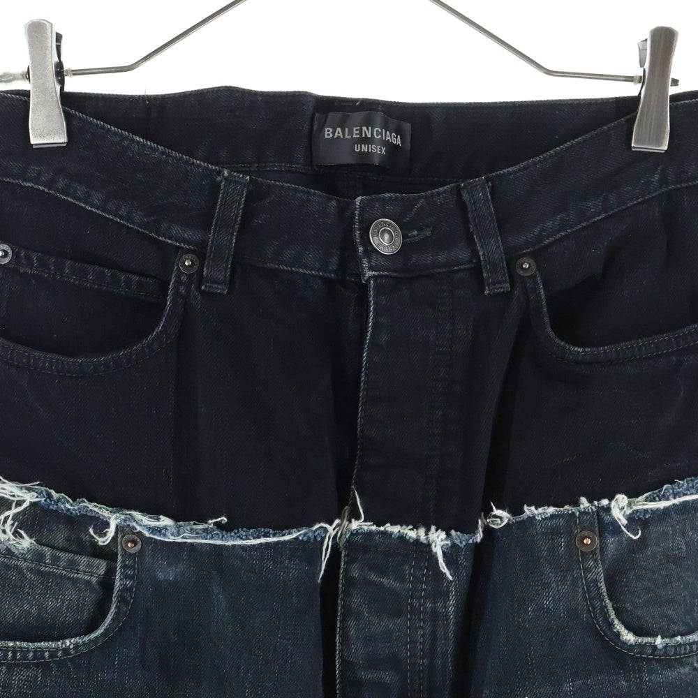 BALENCIAGA(バレンシアガ) 24AW Cut Up Baggy Denim Pants カット