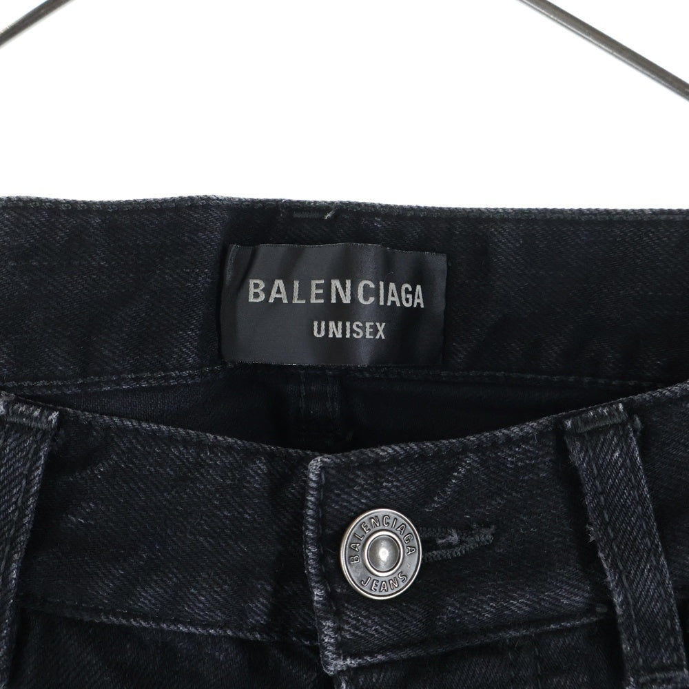 BALENCIAGA(バレンシアガ) 24AW Cut Up Baggy Denim Pants カット
