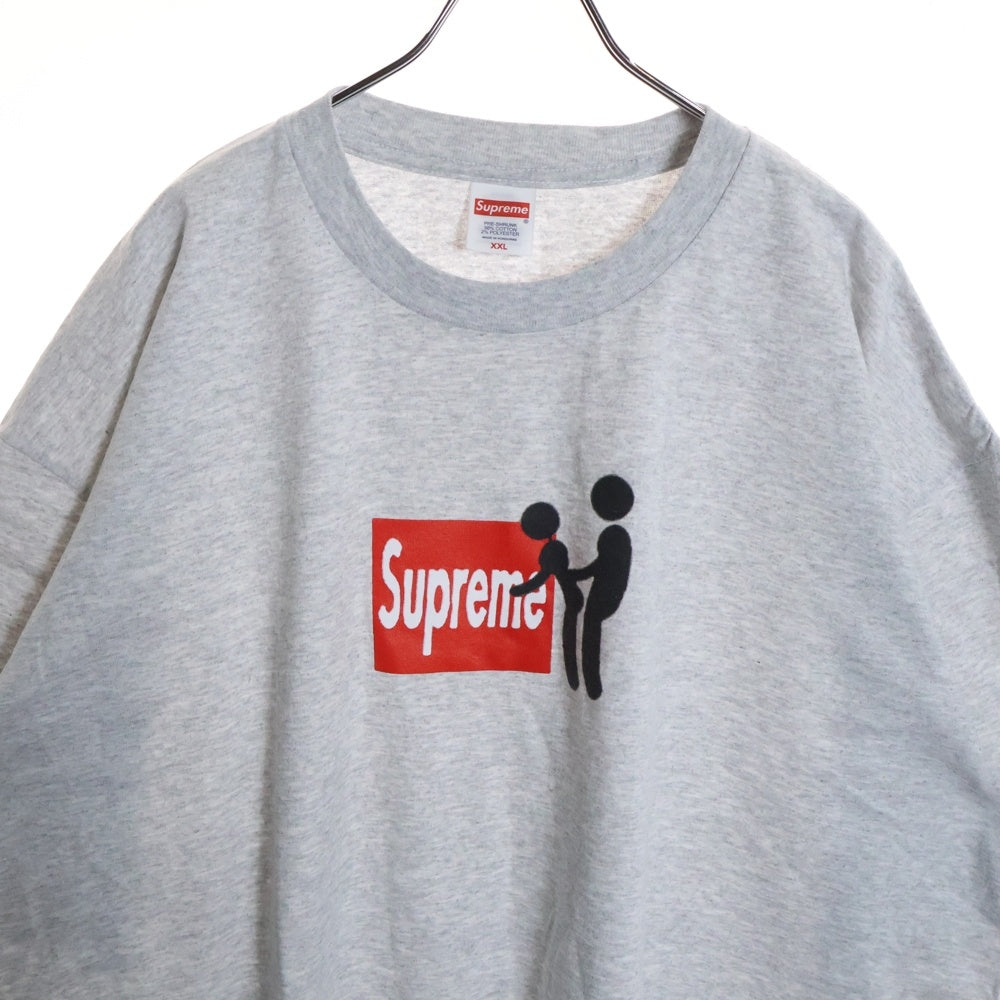 SUPREME(シュプリーム) 25AW Stick Tee スティック 半袖Tシャツ グレー