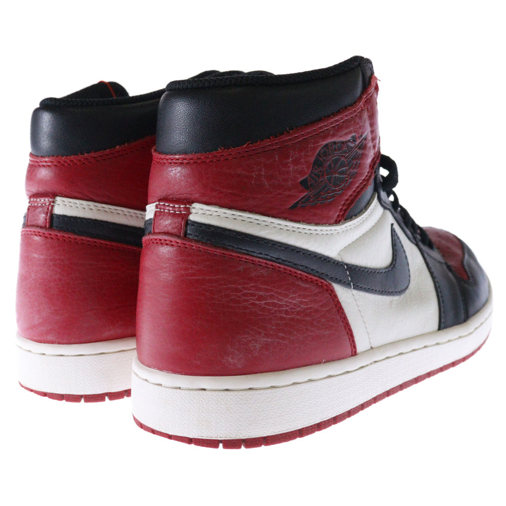 NIKE(ナイキ) AIR JORDAN 1 RETRO HIGH OG BRED TOE エアジョーダン1