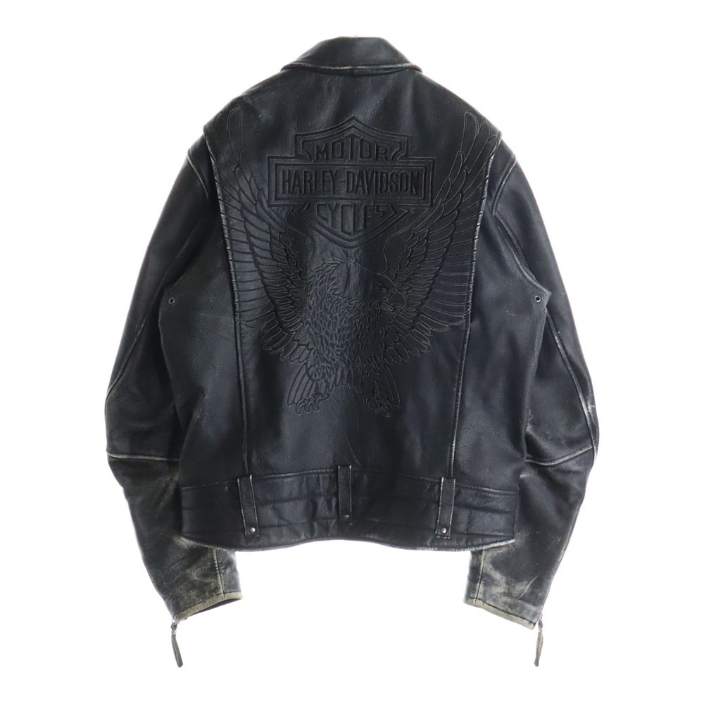 HARLEY DAVIDSON(ハーレーダビッドソン) バック刺繍 エンボス加工