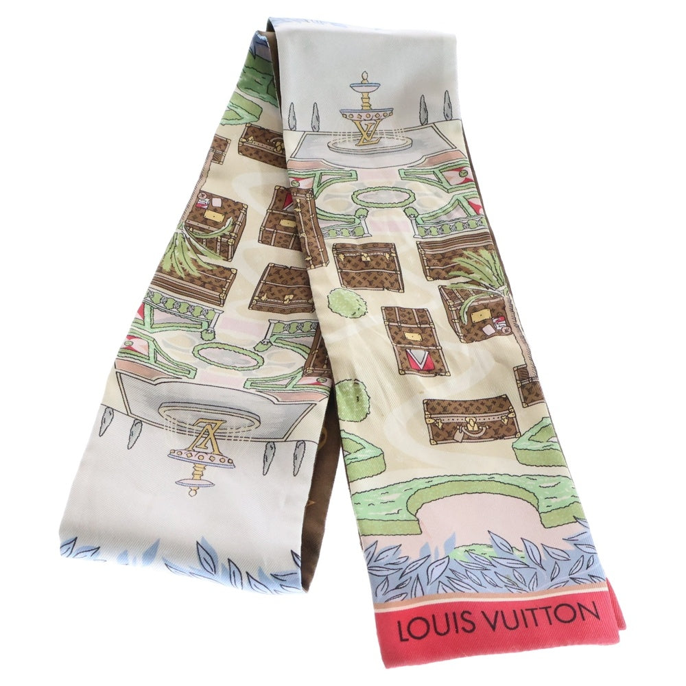 ヴィトン シークレットガーデン モノグラム スカーフ マルチ 超美品