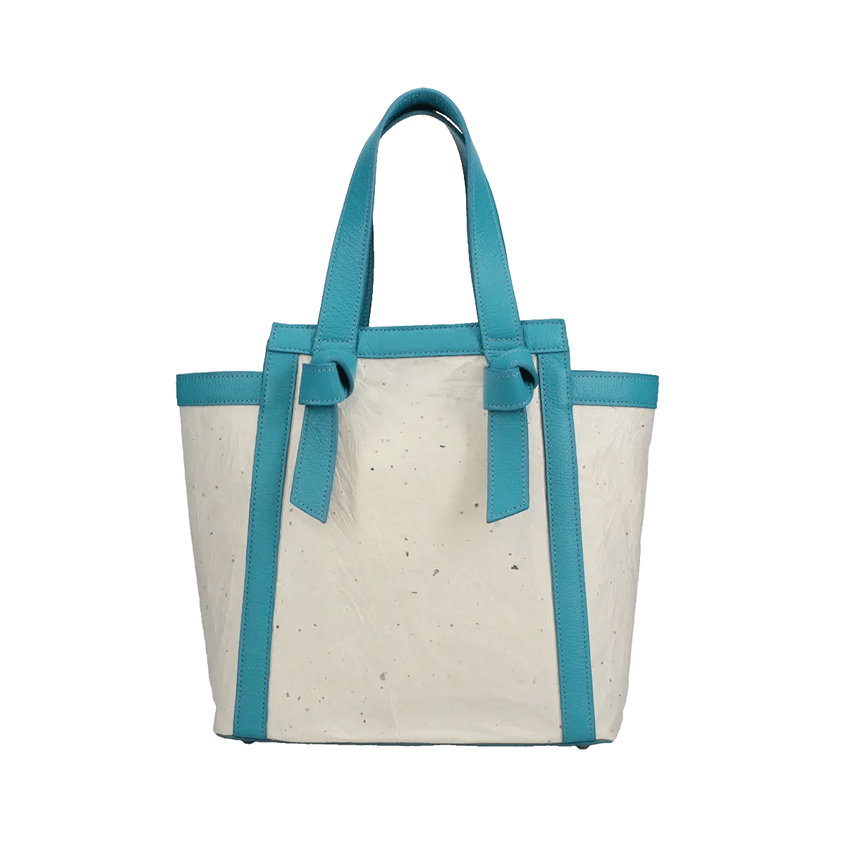 レザーノットハンドルバッグ 美濃の手漉き和紙 ✗ 本革 – 和然 WASHIKA