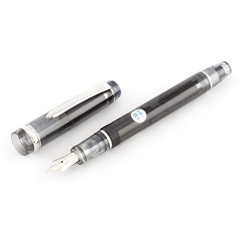 万年筆 カスタムヘリテイジ92 透明ブラック 中細字｜文具のことなら渡