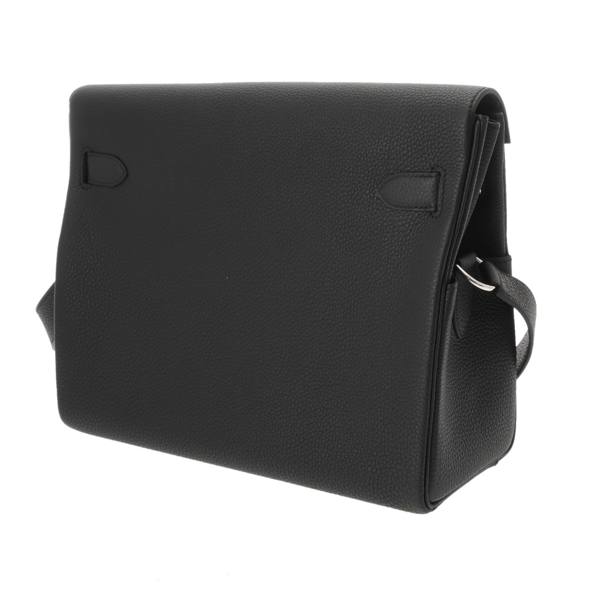 エルメス ケリー メッセンジャー GM ブラック トゴ ユニセックス