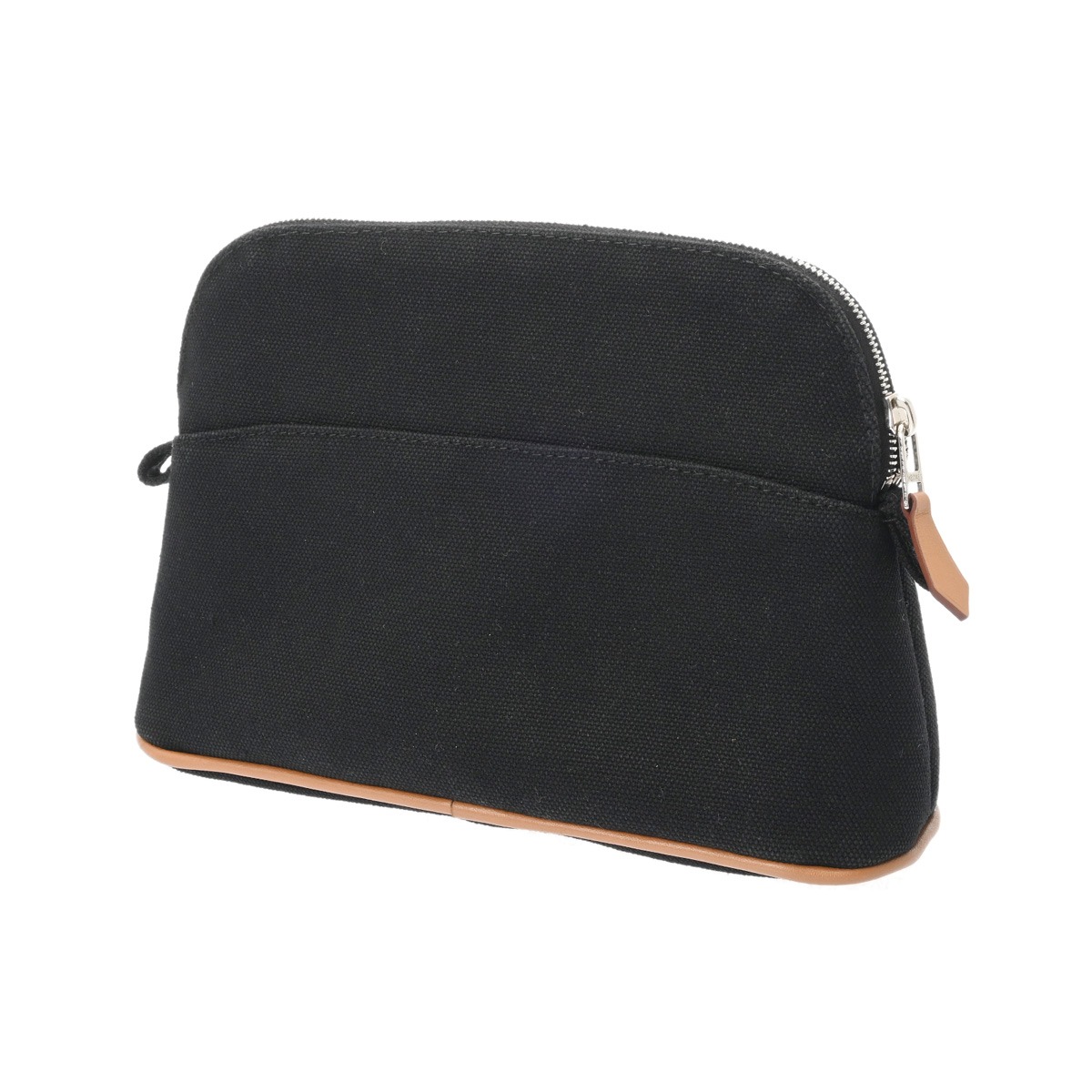 エルメス ボリード ポーチ ミニ ブラック キャンバス ユニセックス