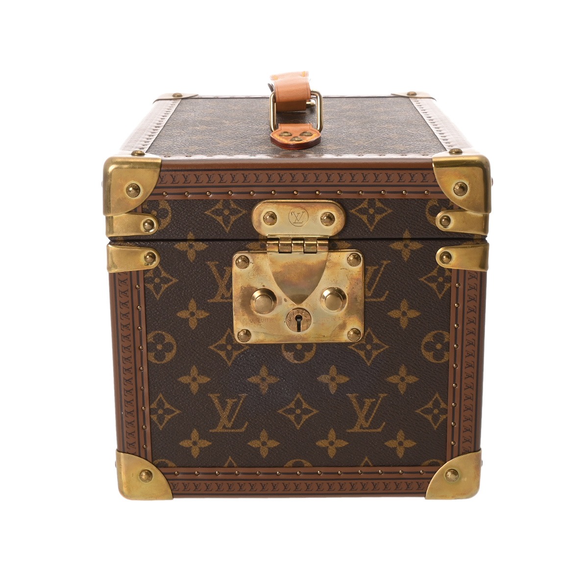 ルイ ヴィトン モノグラム ボワット フラコン コスメケース ブラウン