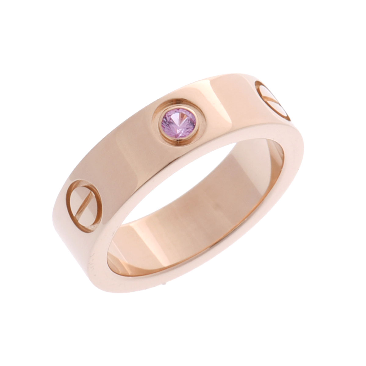 カルティエ ラブリング ＃51 ゴールド K18ピンクゴールド PG