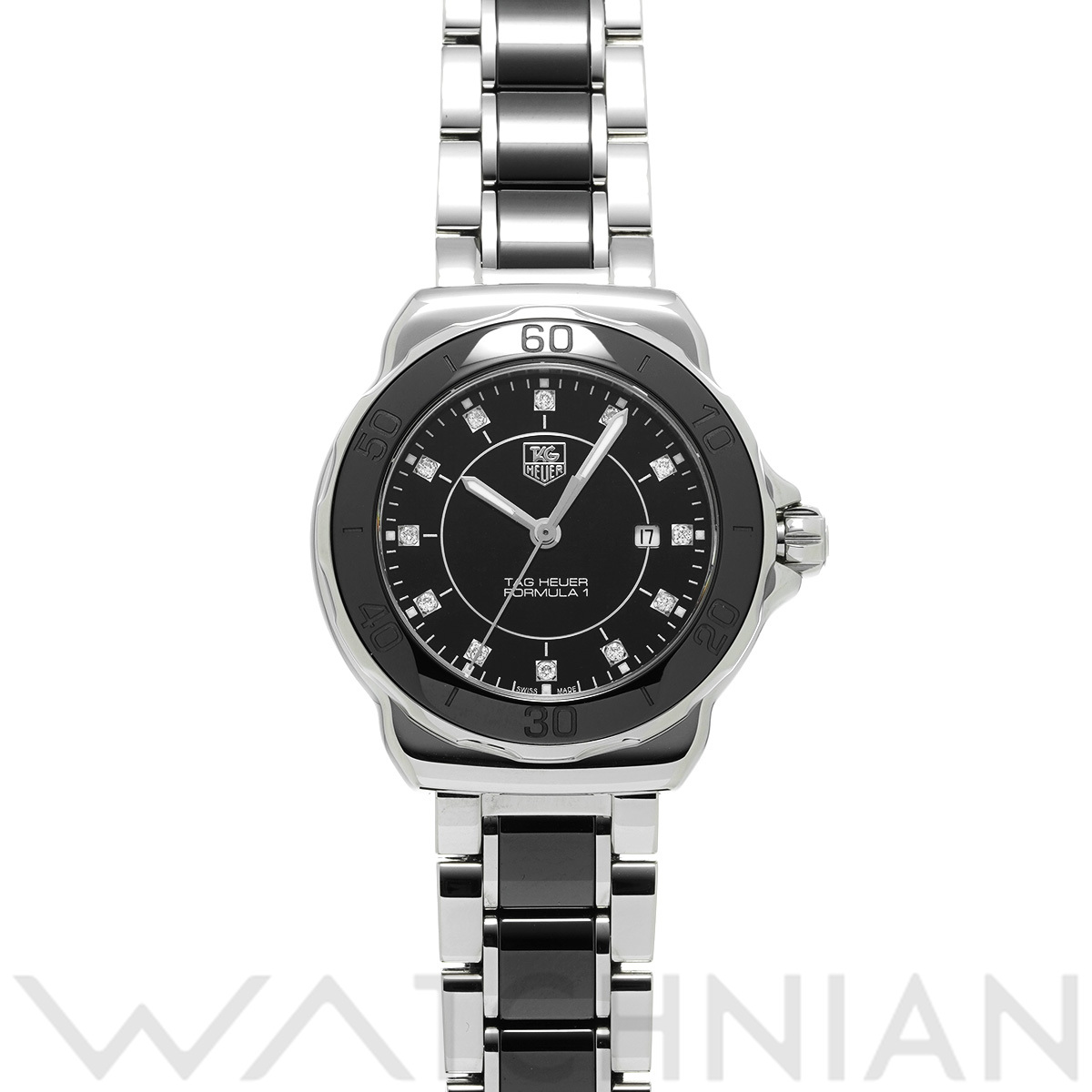 タグ ホイヤー フォーミュラ1 クォーツ WAH1314.BA0867 ブラック