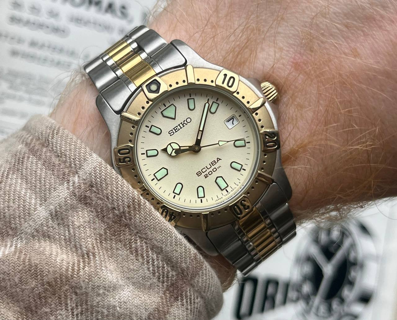 Seiko Scuba Air Diver 7N35-6010 [SOLD] – WatchEra