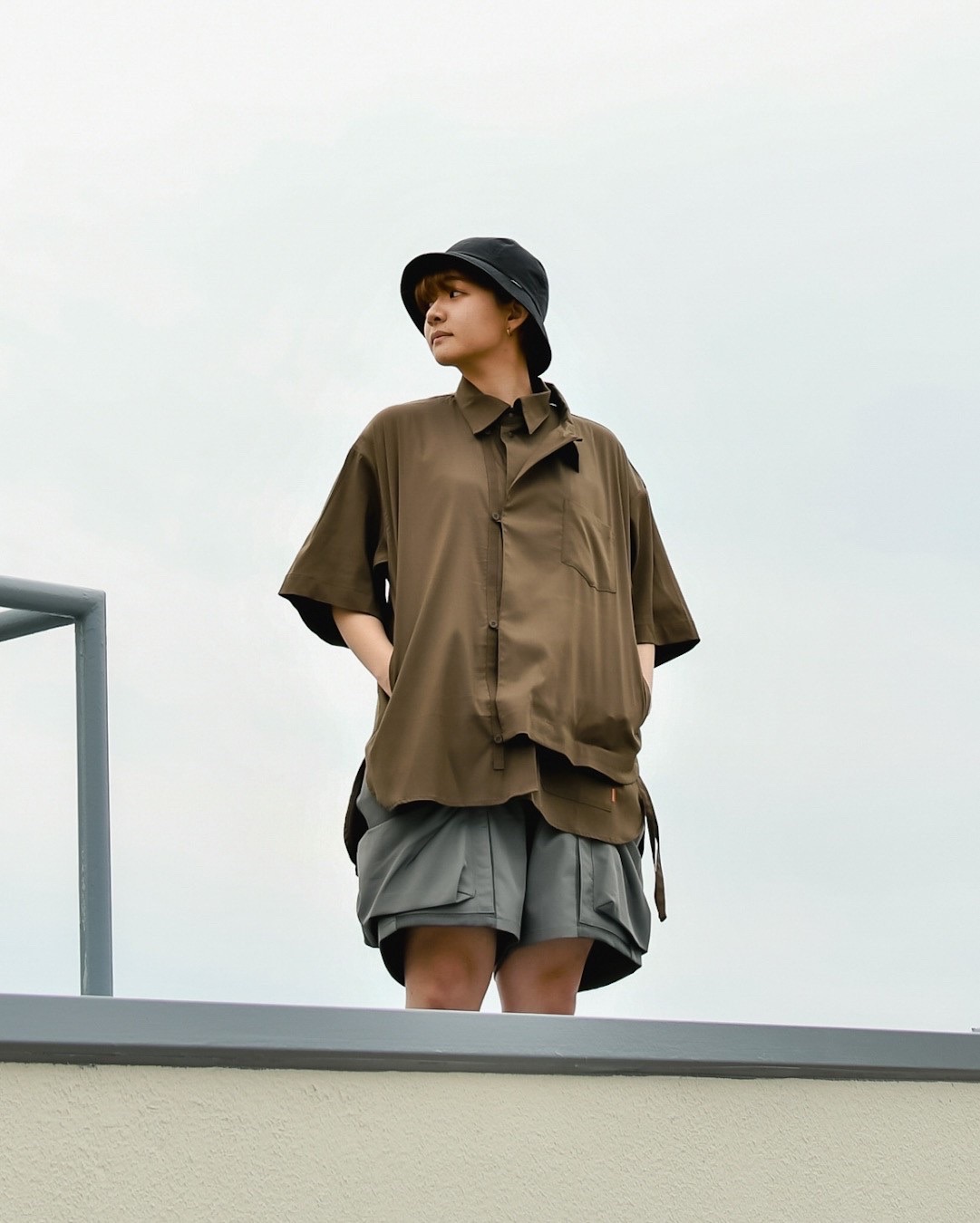 GOOPi MADE / “GNV-05” SOFTBOX 2-LAYER SHIRT | wax clothing