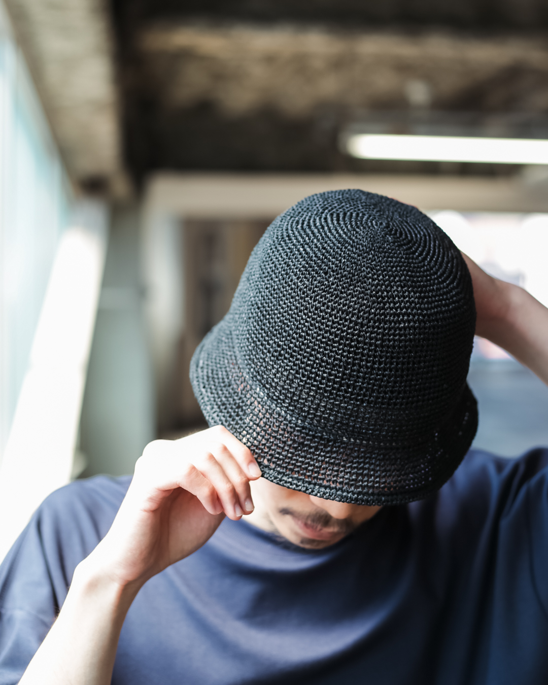 RAFFIA BUCKET HAT / Tomorrow Release !! | wax clothing