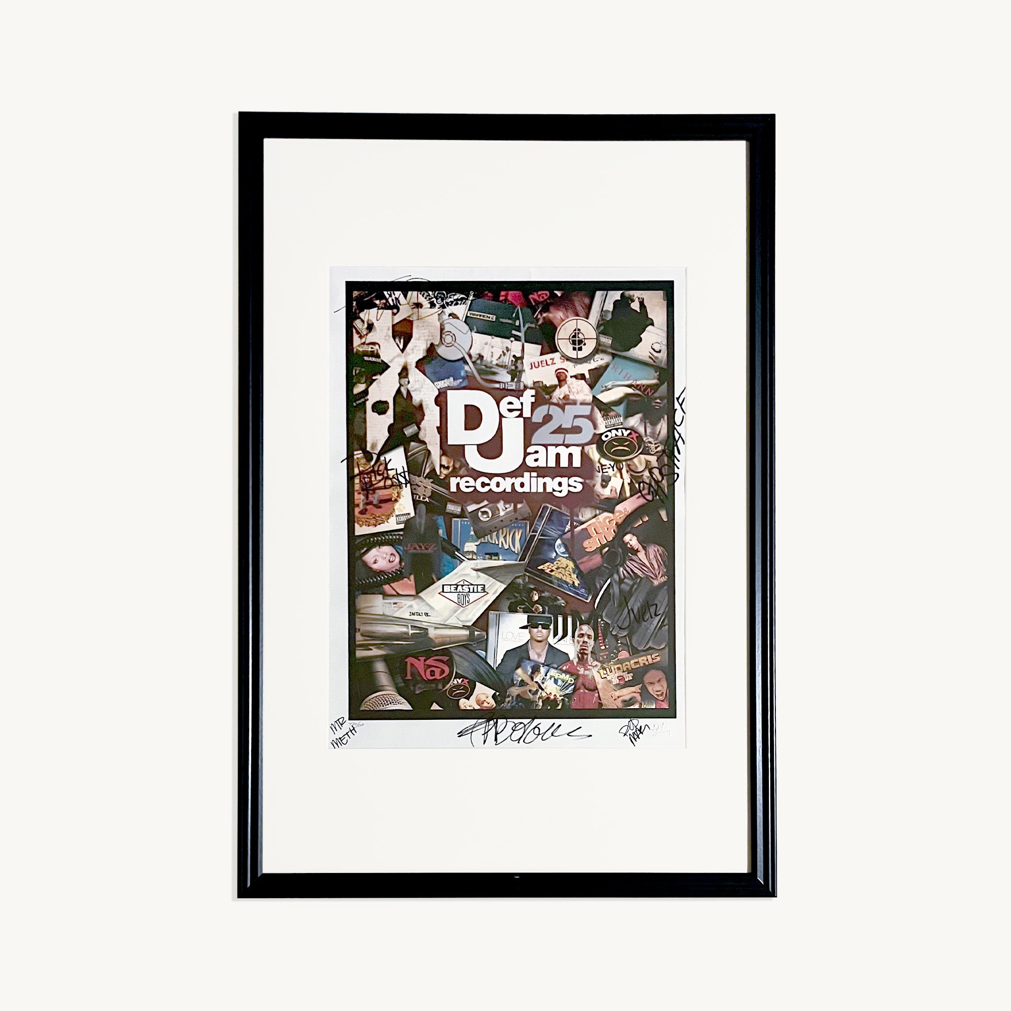 Def Jam Recordings – 25th Anniversary - Autographed, Limited