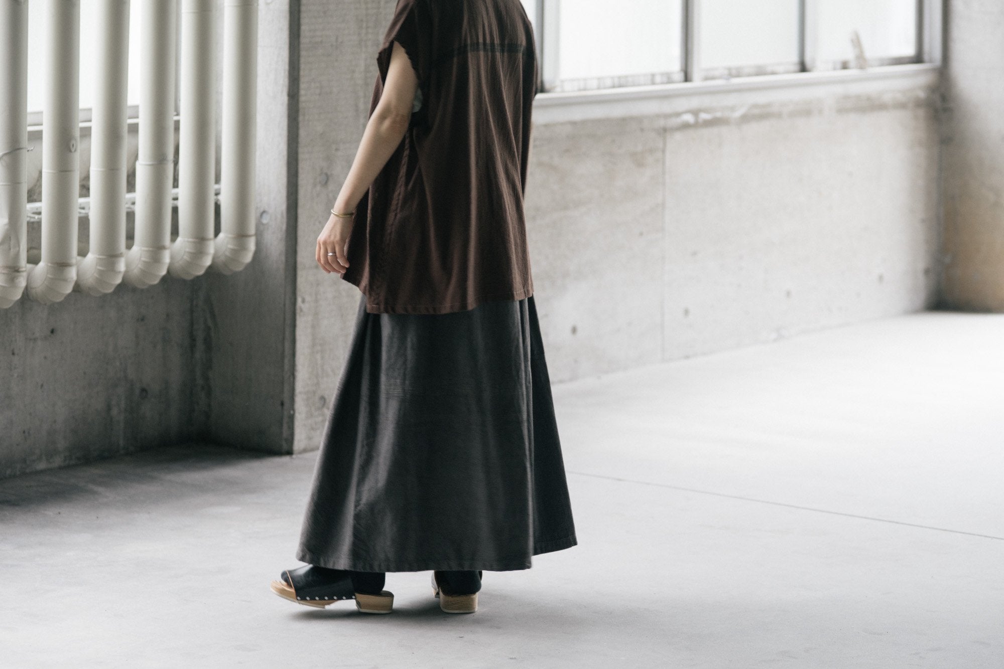 powan skirt long｜tamaki niime 玉木新雌