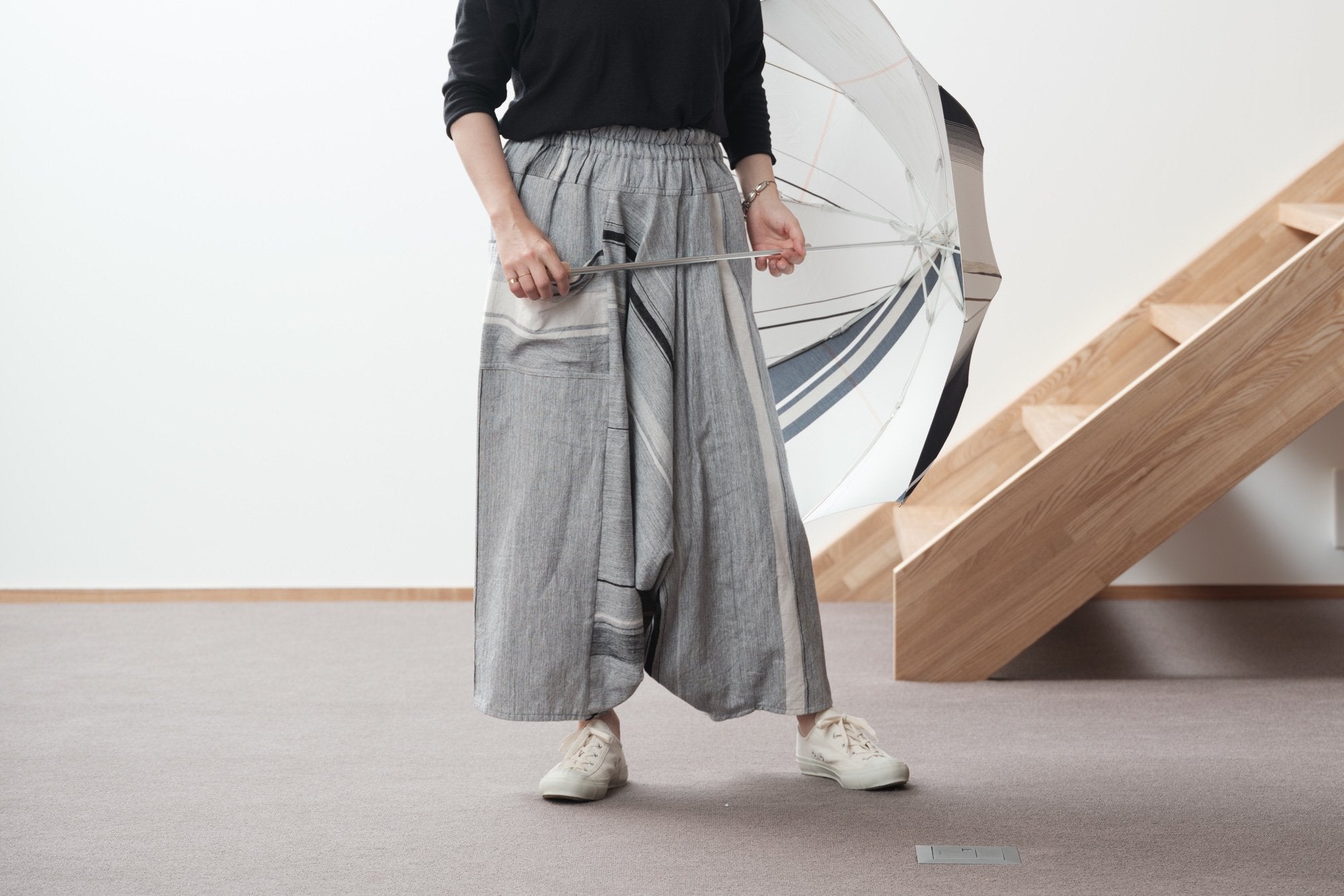 tarun pants long wool｜tamaki niime 玉木新雌