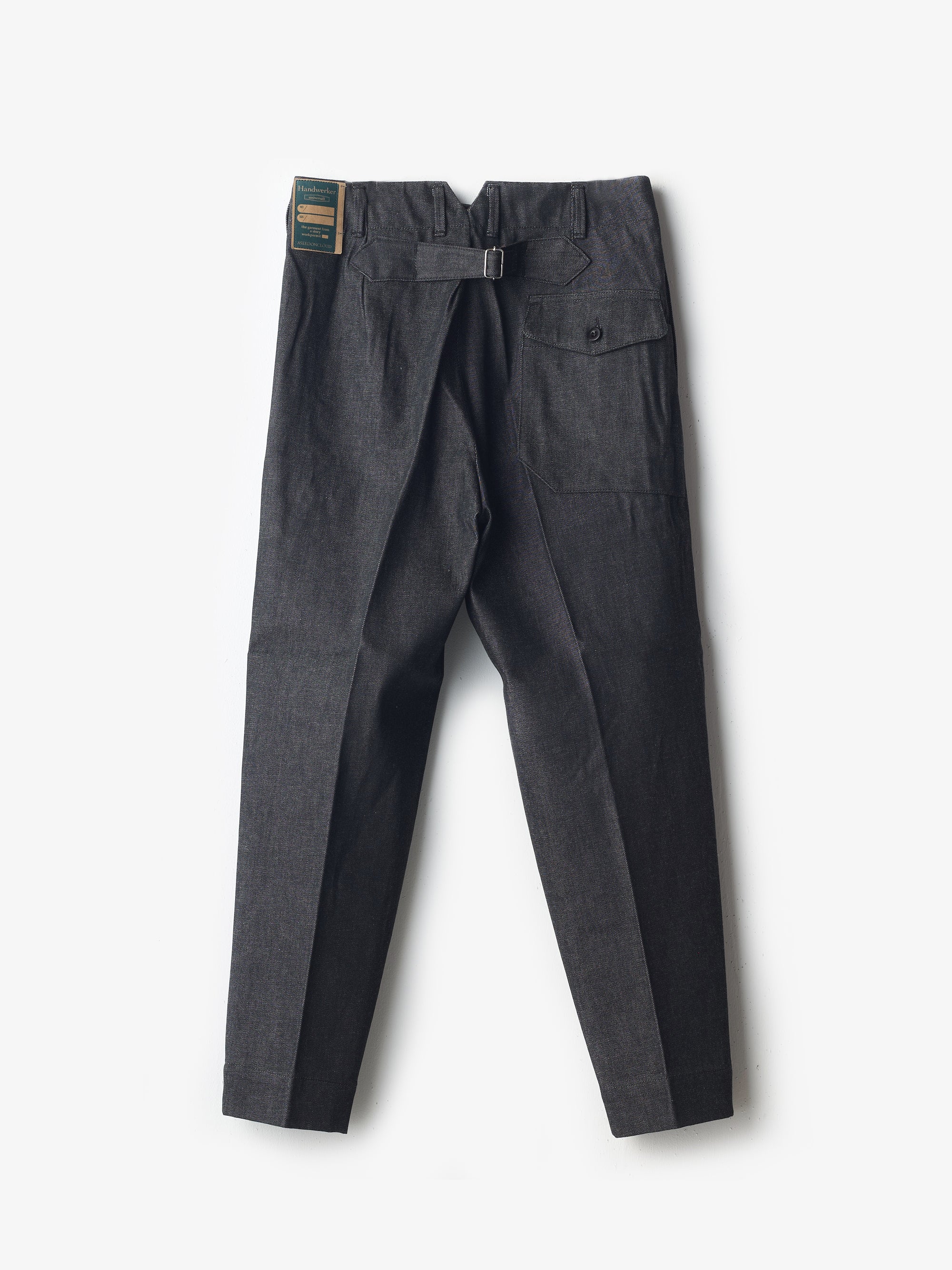 HW slacks Black Denim｜ASEEDONCLOUD