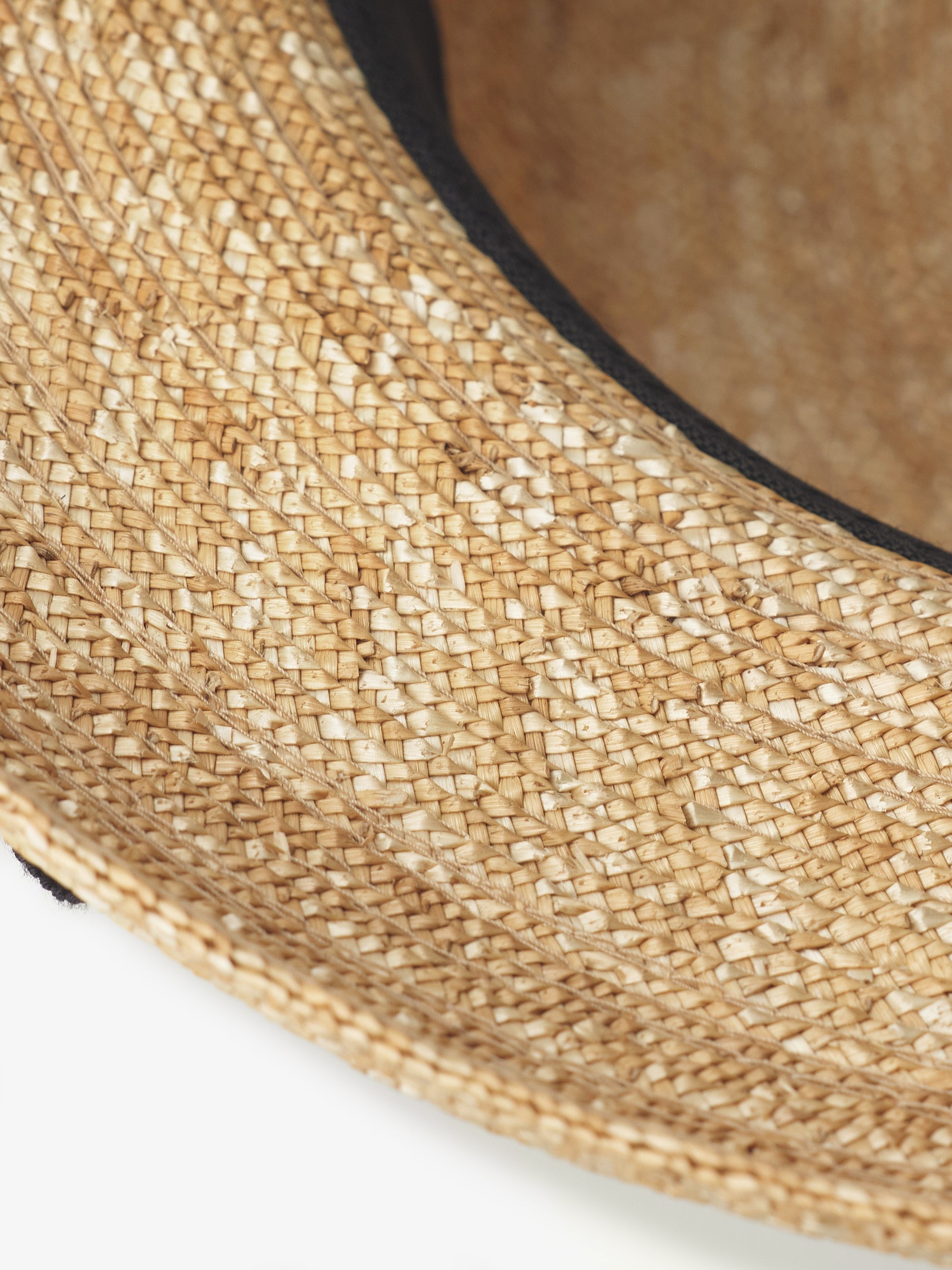 極細麦ストローハット カサブランカ｜石田製帽