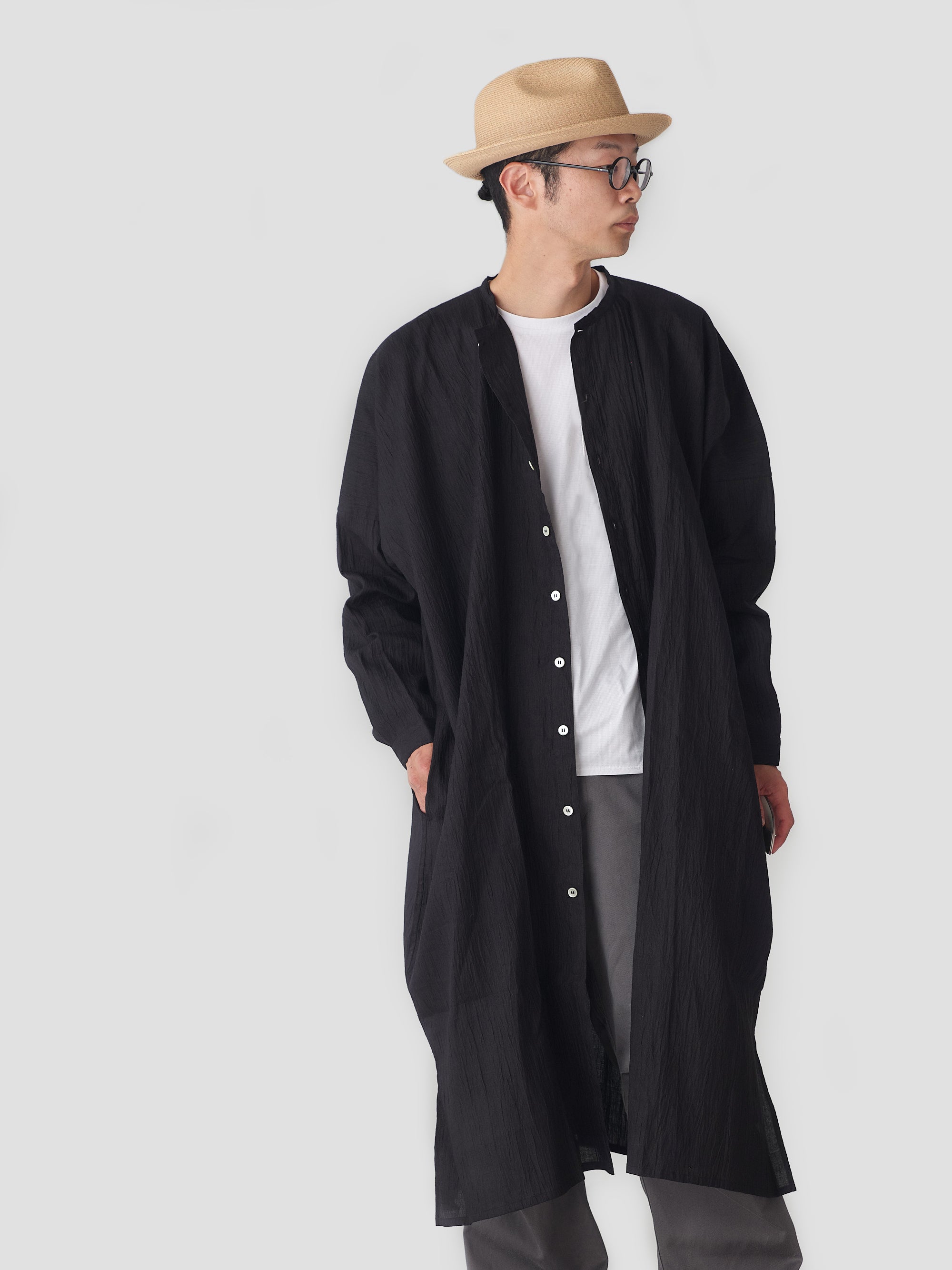 越前ワンピース ラミー（麻）新之助上布｜石徹白洋品店