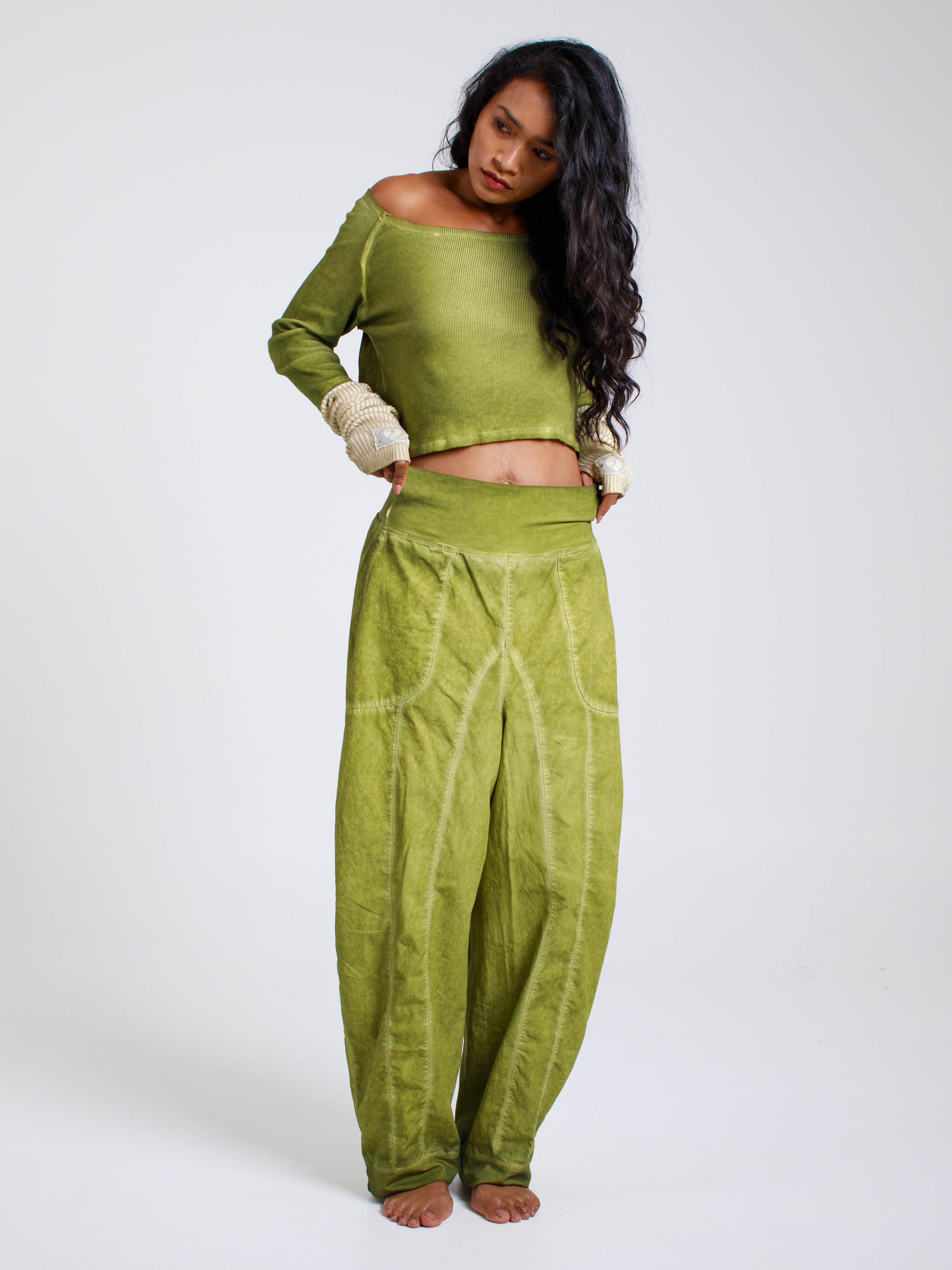 Twist-Detail Cropped Top – Salsation Limited