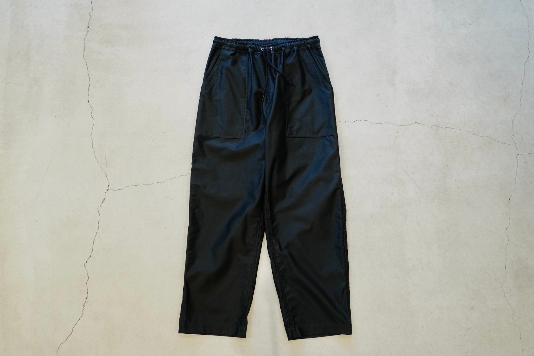 COMME des GARCONS HOMME / COTTON SATAIN BAKER PANTS – web-inter