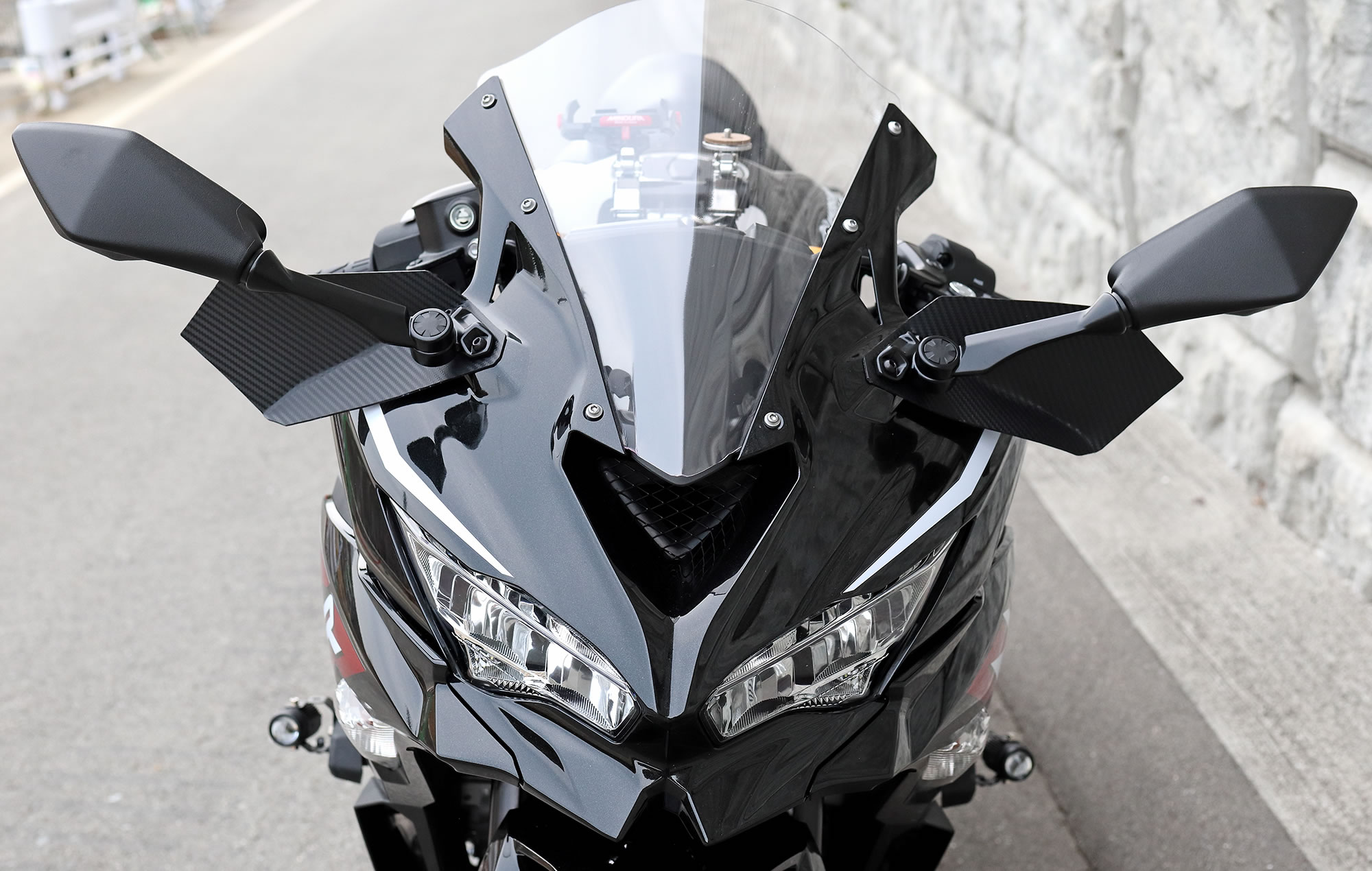 ZX-25R ウイングディフレクター3