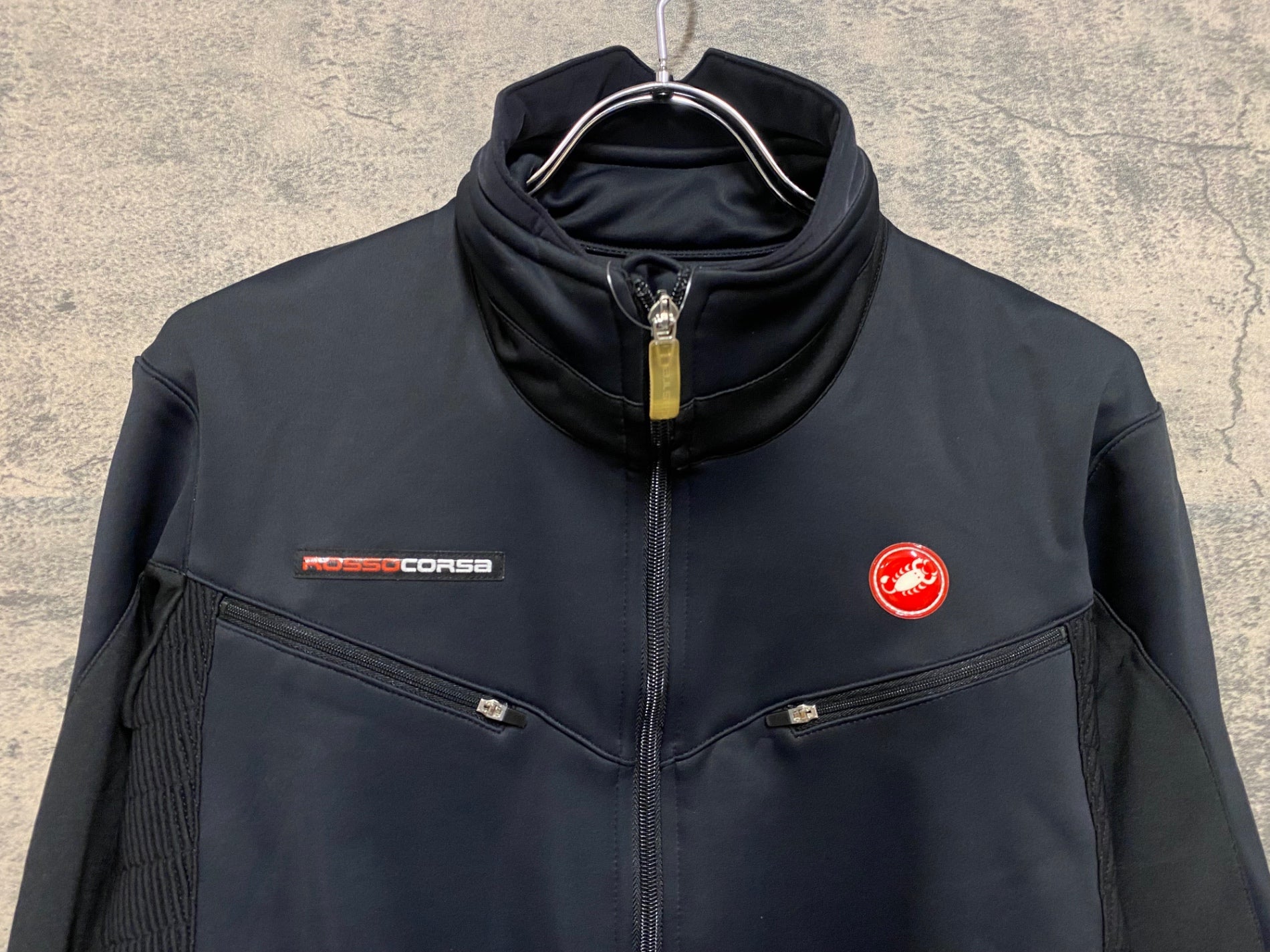 JP983 カステリ CASTELLI ロッソコルサ ROSSO CORSA 長袖 サイクル