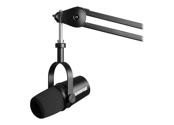 Shure MV7 - microphone - MV7-K - Conference Room Cameras - CDWG.com