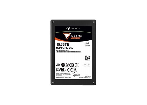 Seagate Nytro 3332 XS15360SE70084 - SSD - 15.36 TB - SAS 12Gb/s