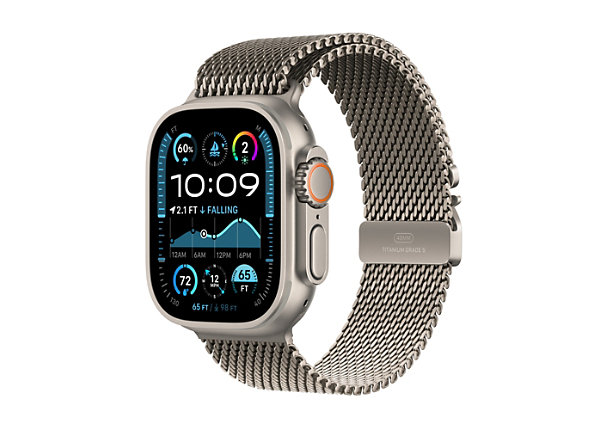 Apple Watch Ultra 2 (GPS + Cellular) - 49mm Natural Titanium