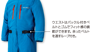 フィールド ストレッチカバーオール Kid's 95-115｜モンベル