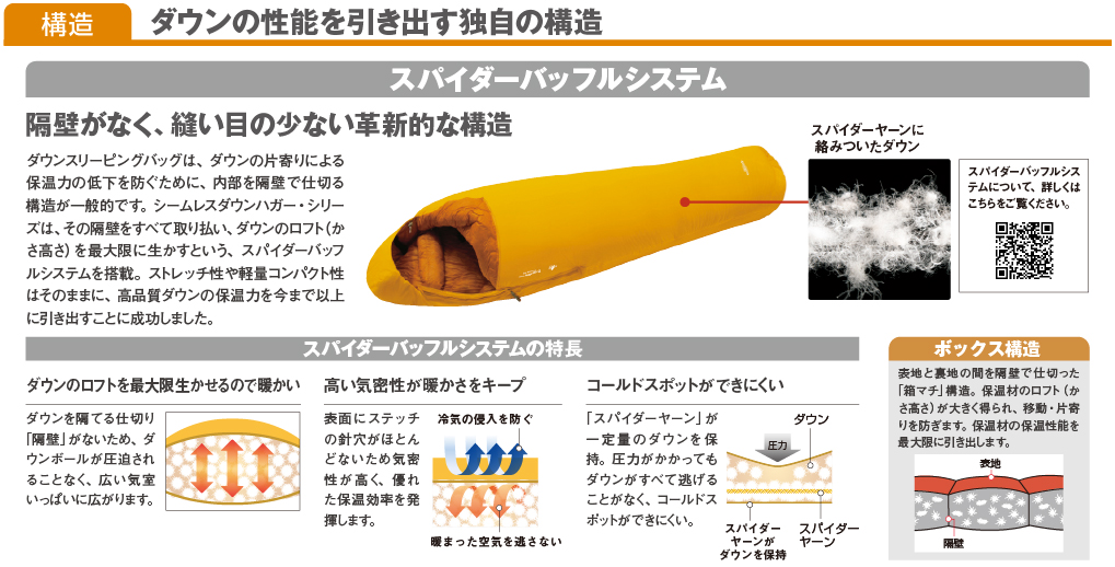 シームレス ダウンハガー800 #3｜モンベル