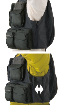 アジャスタブル アングラーベスト｜モンベル