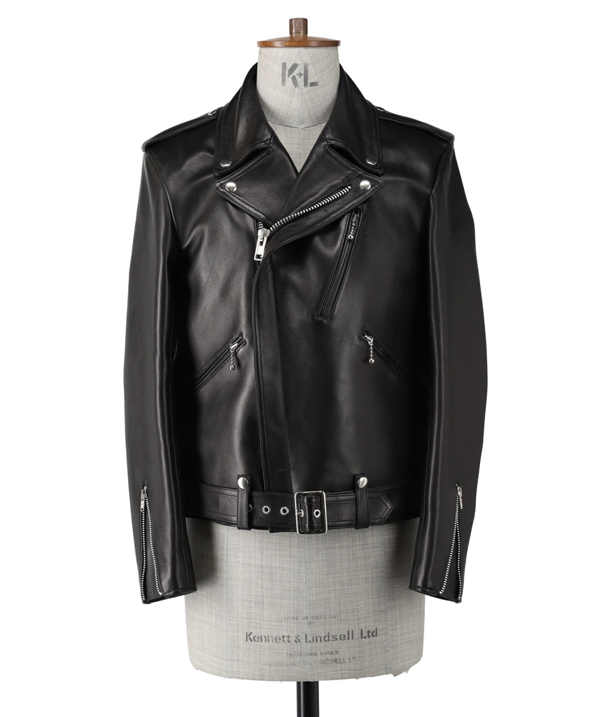 Lamb Skin Leather Belted Biker Jacket 1122-63000 – Scye Mercantile