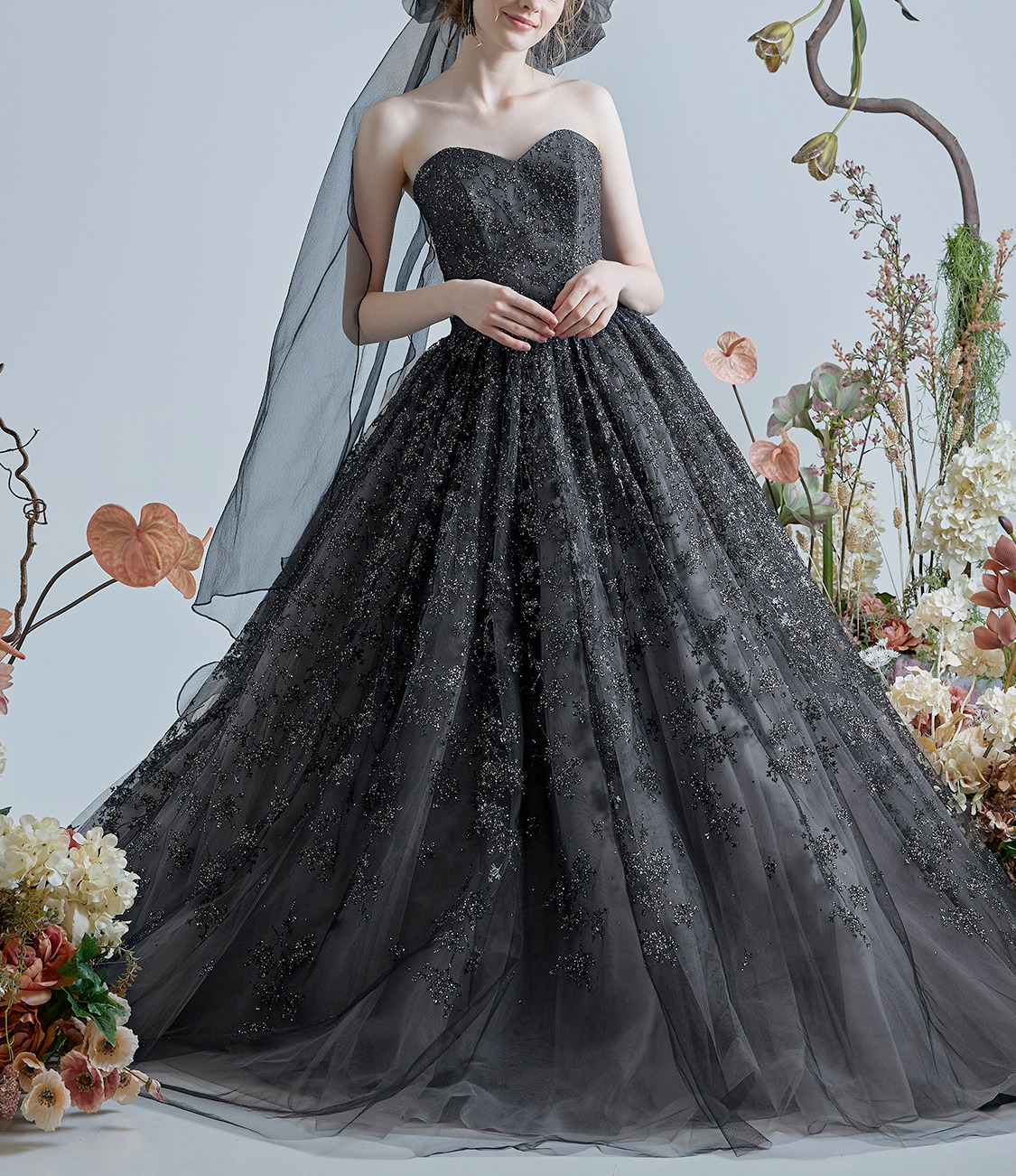 ウェディング ドレス 黒-おしゃれ花嫁が選ぶ5選 - ミスサブリナ表参道