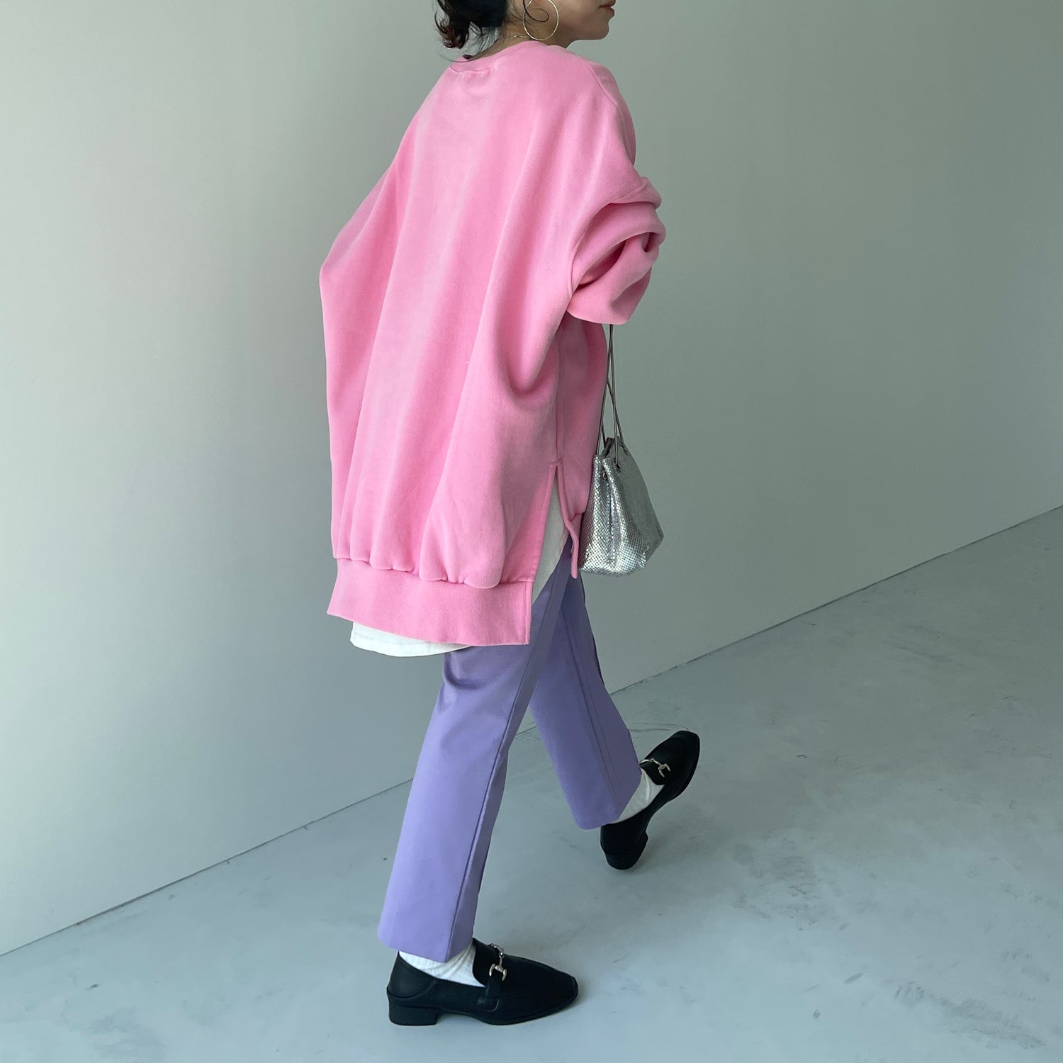 OSUMITSUKI sweat / pink [SHORT or FREE] | wee9s | ウィークス