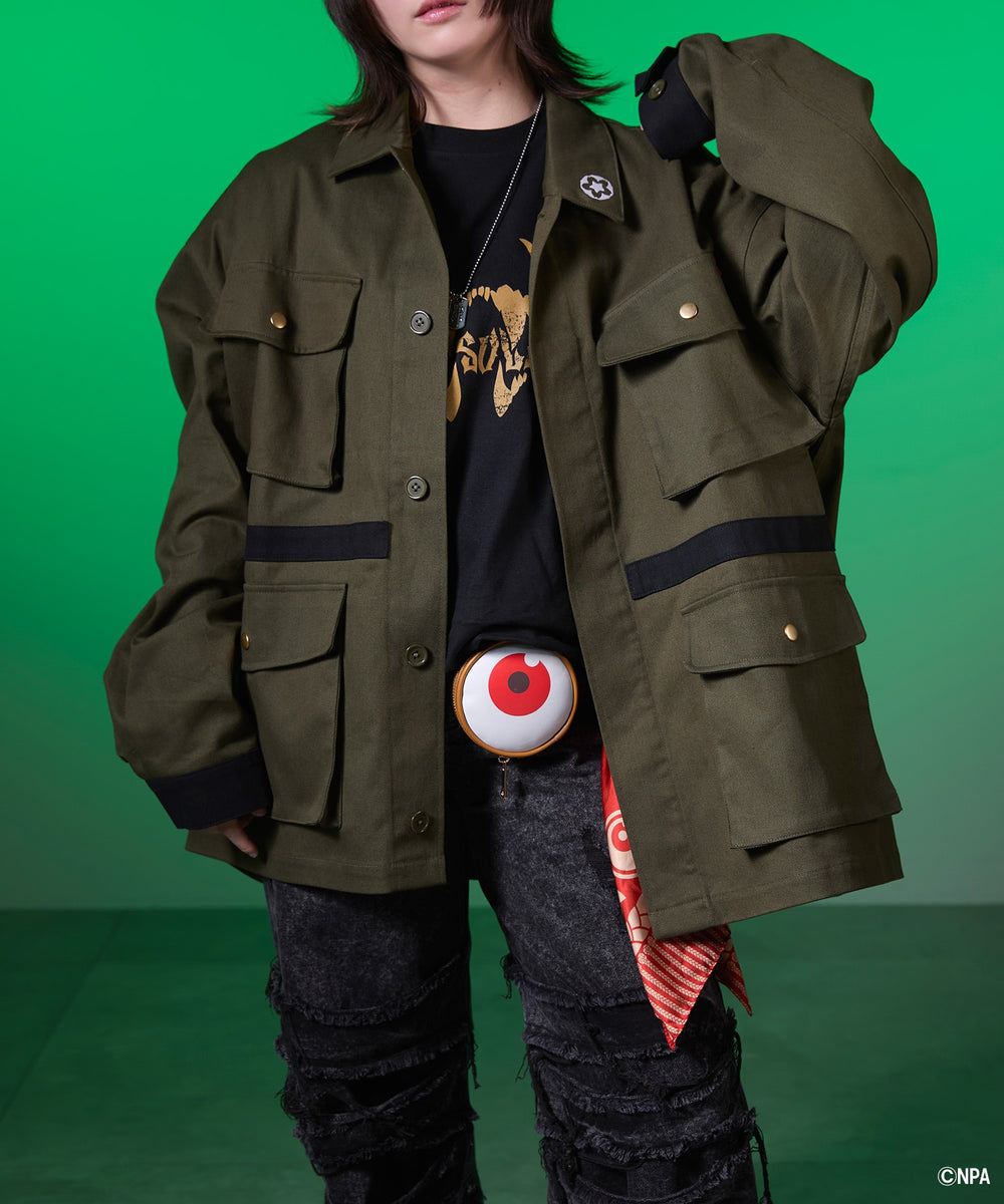 コンパスコラボ忠臣ミリタリージャケット – WEGO ONLINE STORE