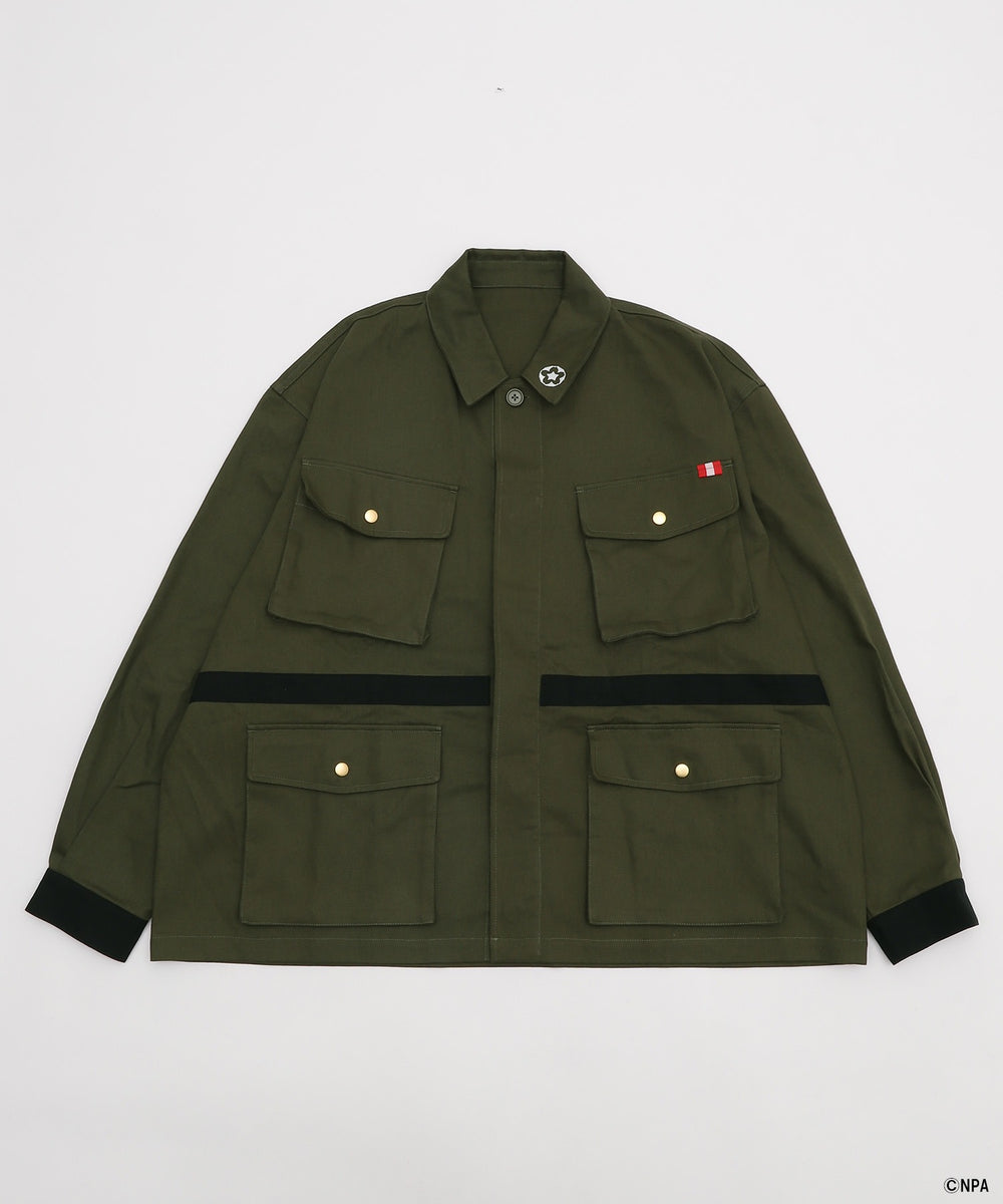 コンパスコラボ忠臣ミリタリージャケット – WEGO ONLINE STORE
