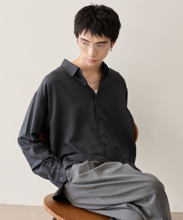 ルーズシルエットボックスシャツ（LS） – WEGO ONLINE STORE