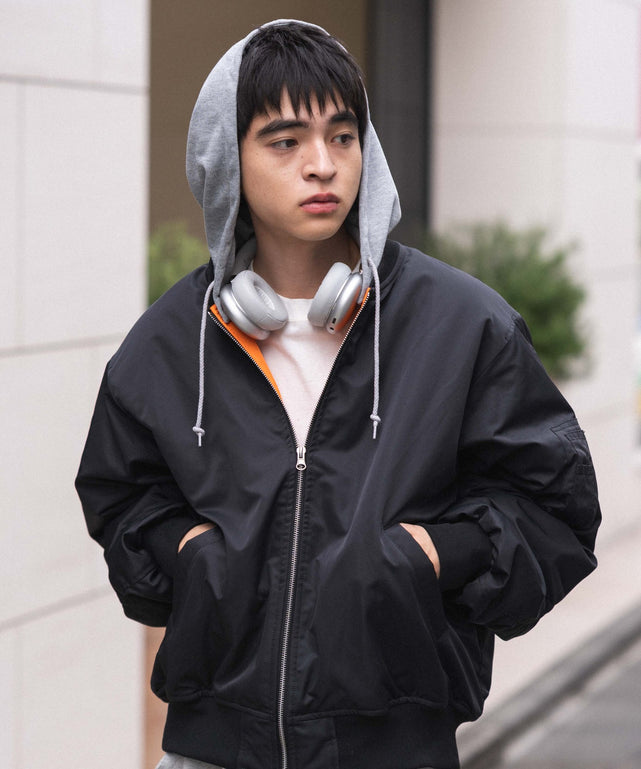 2WAYフードパファーMA－1｜WEGO（ウィゴー） – WEGO ONLINE STORE